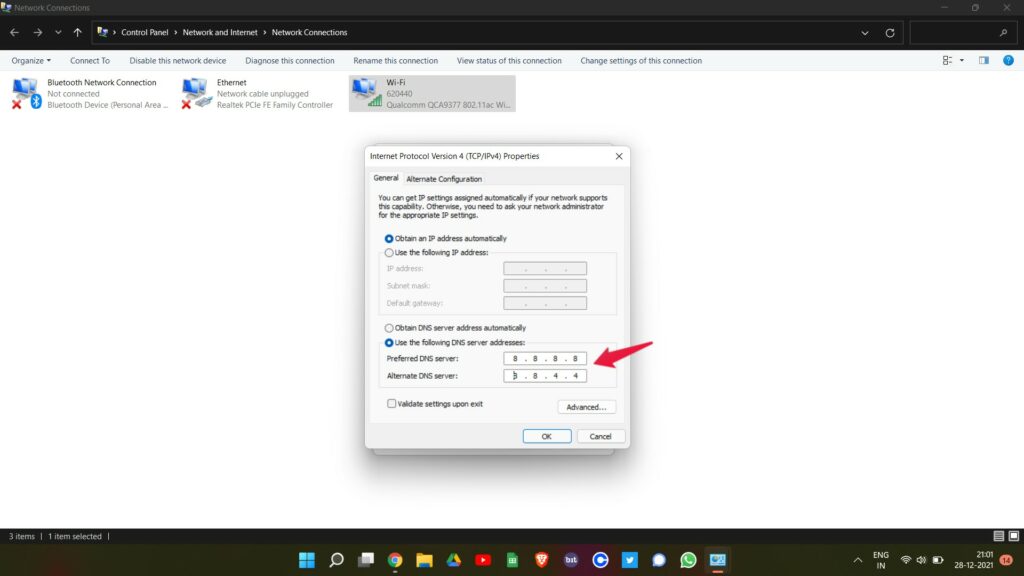 Best Settings to Fix High Ping Issue on Windows 11