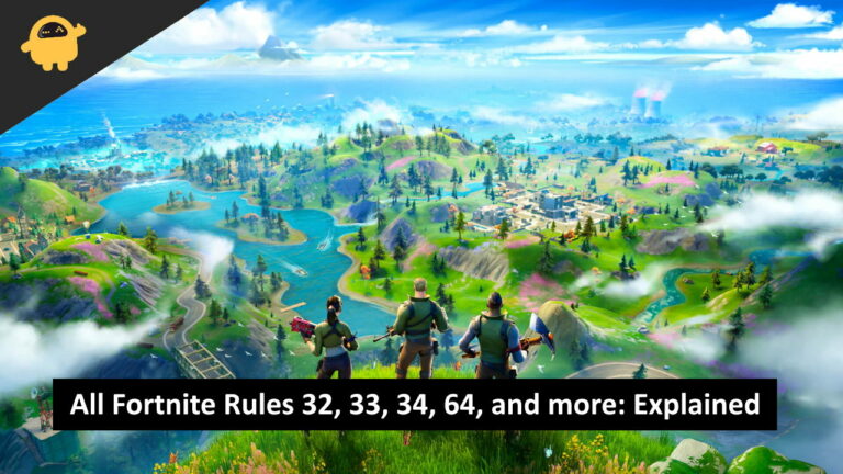 What Is Fortnite Rule 12 13 23 32 33 34 64 And More