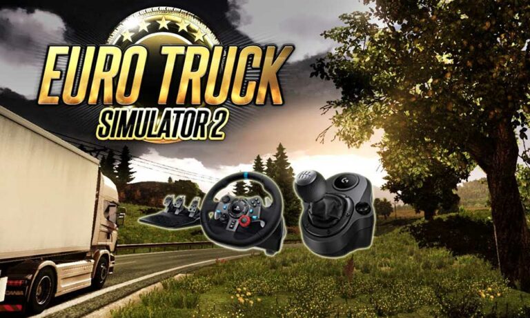 euro truck simulator 2 logitech g923 not working