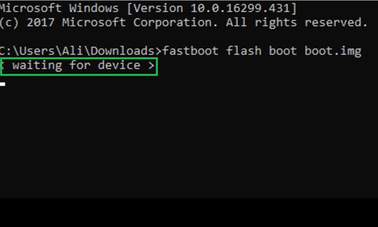 Waiting for Device Error in ADB or Fastboot Commands, How to Fix?