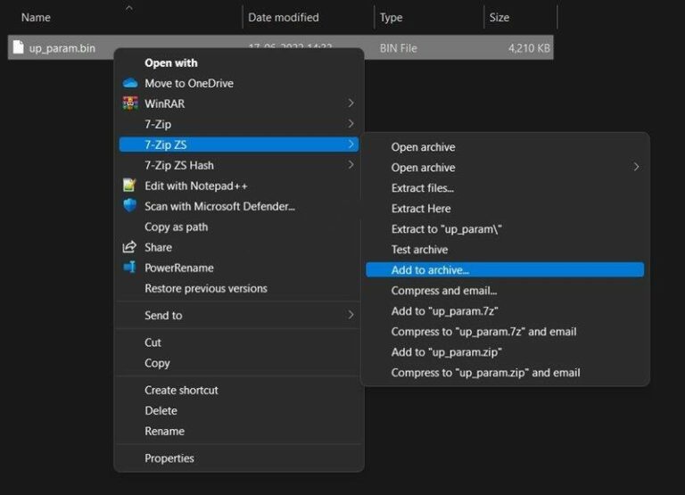 A Detailed Guide to Extract Samsung TAR, LZ4, and BIN Firmware Files