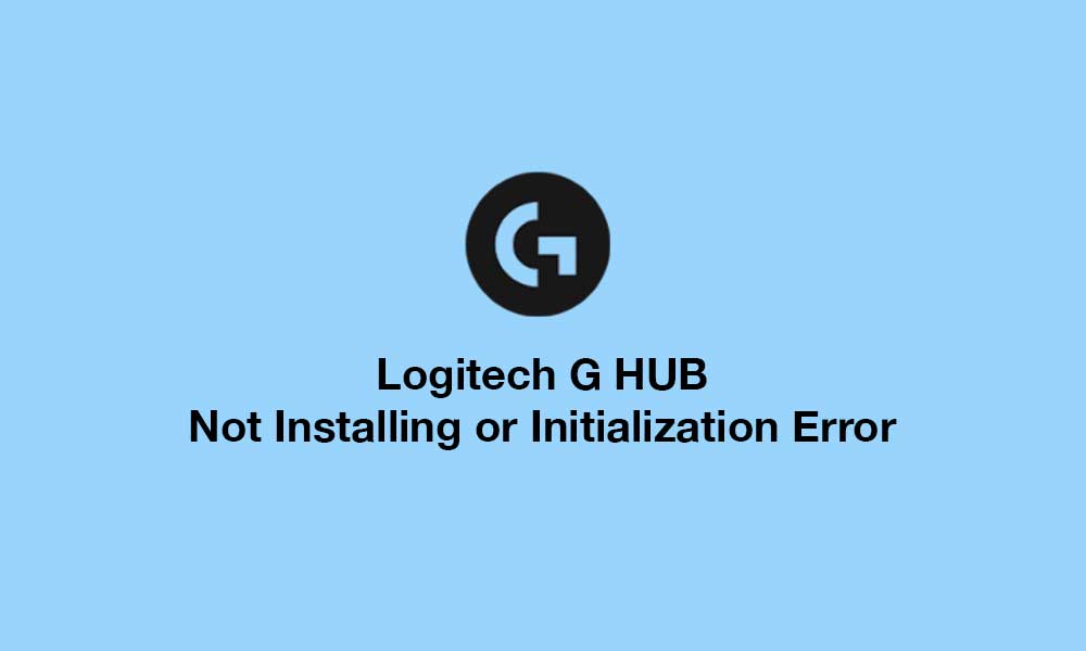 why does logitech g hub not install