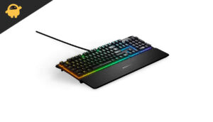 steelseries apex 5 keyboard not working