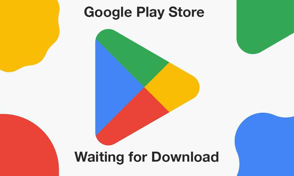 google play store app waiting for download