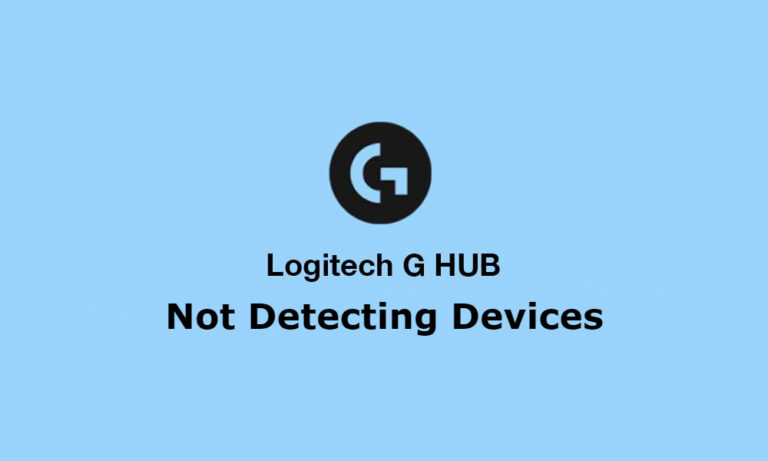logitech g hub not detecting games