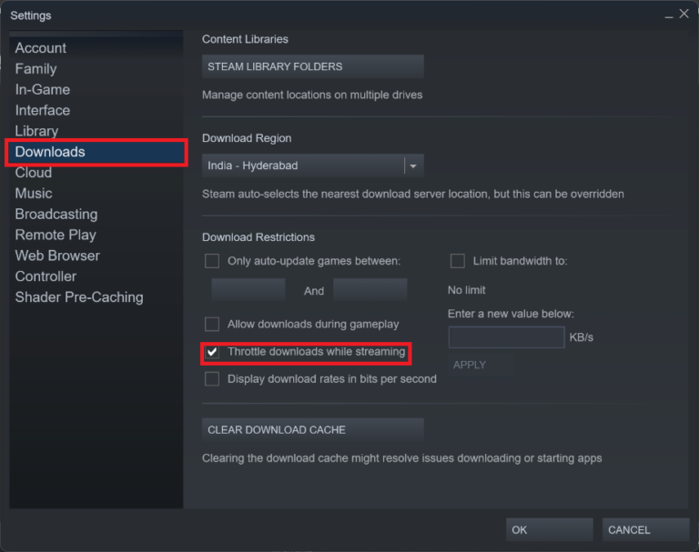 How to Increase Download Speeds on Steam