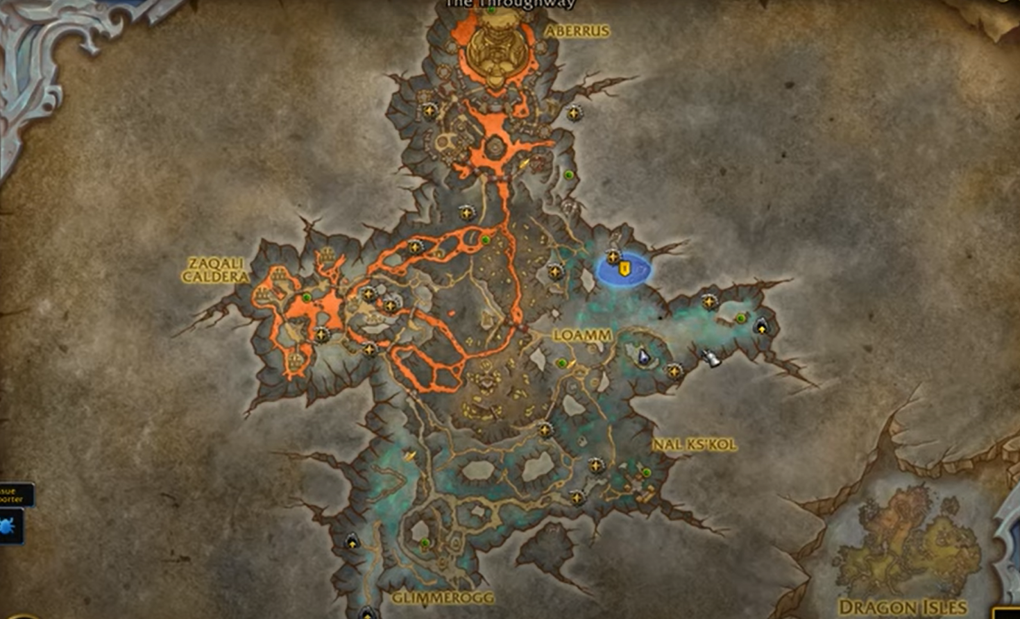 Long-Lost Cache Location in WoW Dragonflight