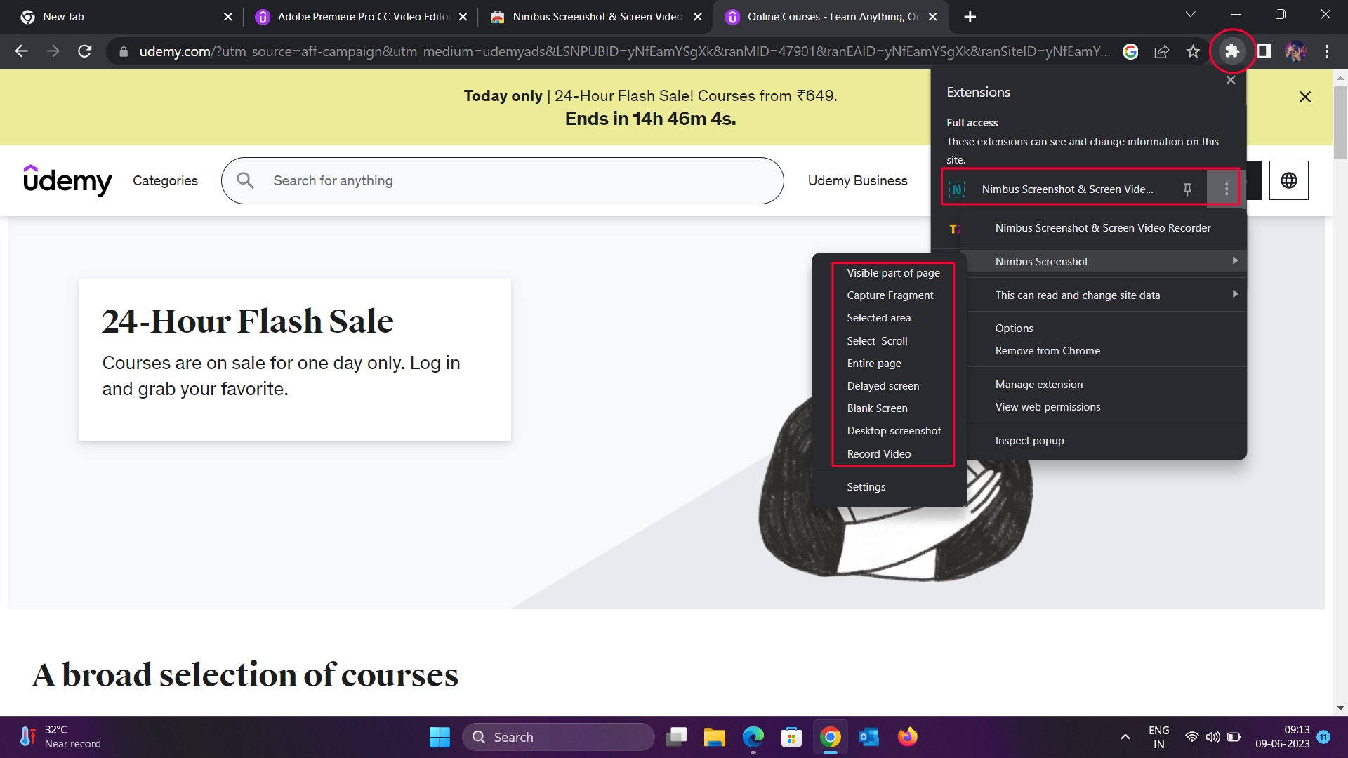 udemy safari black screen