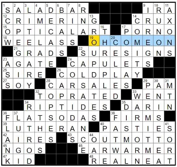 NYT Crossword Answers Today - December 16, 2023