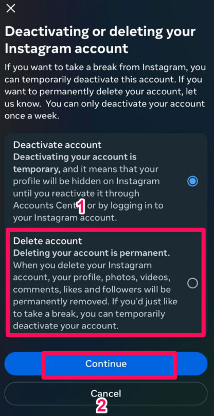 How To Delete Or Deactivate Your Threads Account Without Deleting Instagram Account 0267