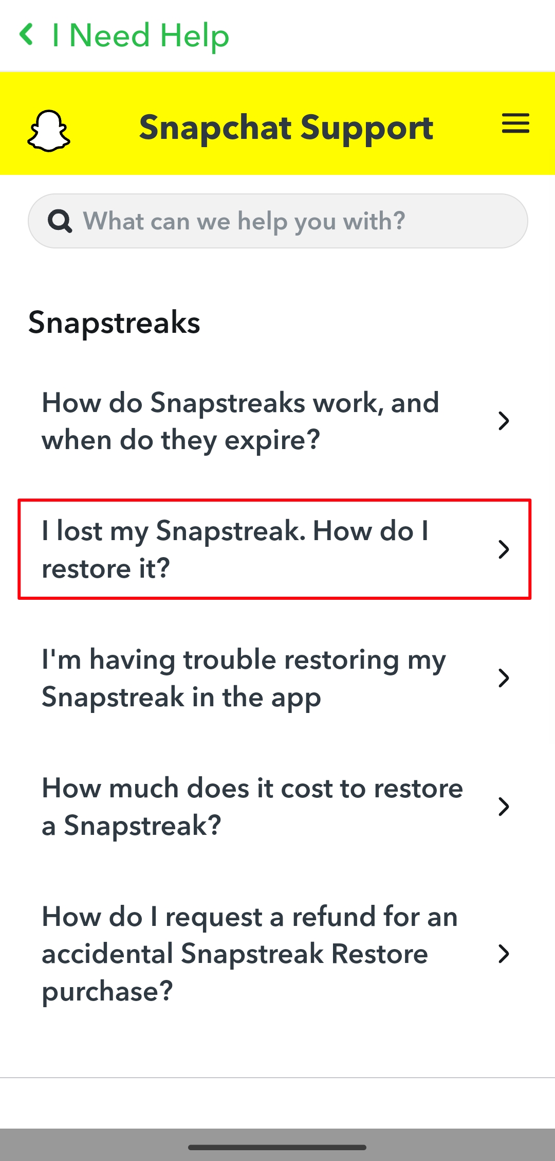 How To Restore A Snapchat Streak Back