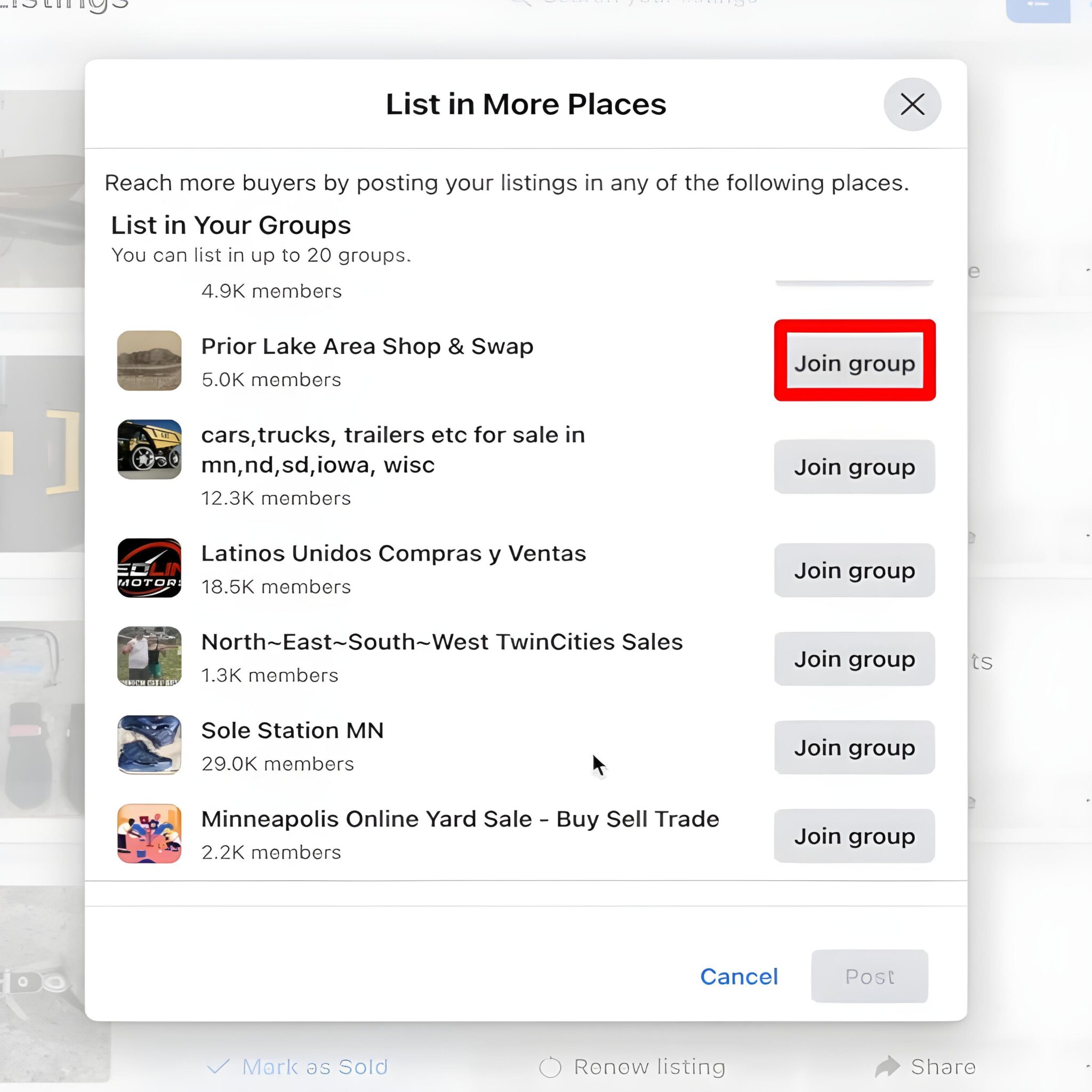 How To List In More Places On Facebook Marketplace