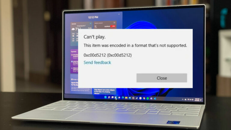 How To Fix Missing Codec 0xc00d5212 Error On Window 11 10